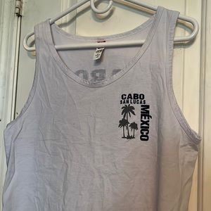 Euro cotton size Medium Cabo San Lucas Mexico sleeveless t-shirt. Gently worn